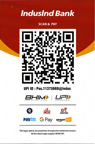 IndusInd Bank QR